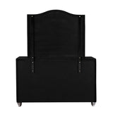 Deanna Black Button Tufted Mirror (Mirror Only) from Coaster - Luna Furniture