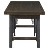Delmar Adjustable Writing Desk Burnished Cognac - 881171 - Luna Furniture