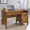 Delwin Lift Top Office Desk with File Cabinet Antique Nutmeg - 881240 - Luna Furniture