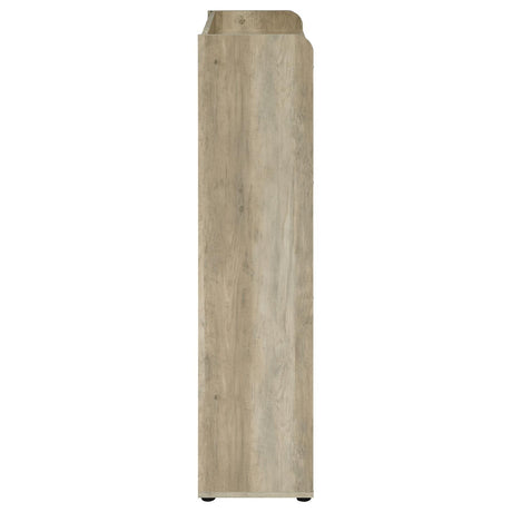 Denia Antique Pine and White 3-Tier Shoe Storage Cabinet from Coaster - Luna Furniture