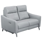 Derek Upholstered Power Loveseat - 602502P - Luna Furniture