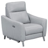 Derek Upholstered Power Recliner - 602503P - Luna Furniture