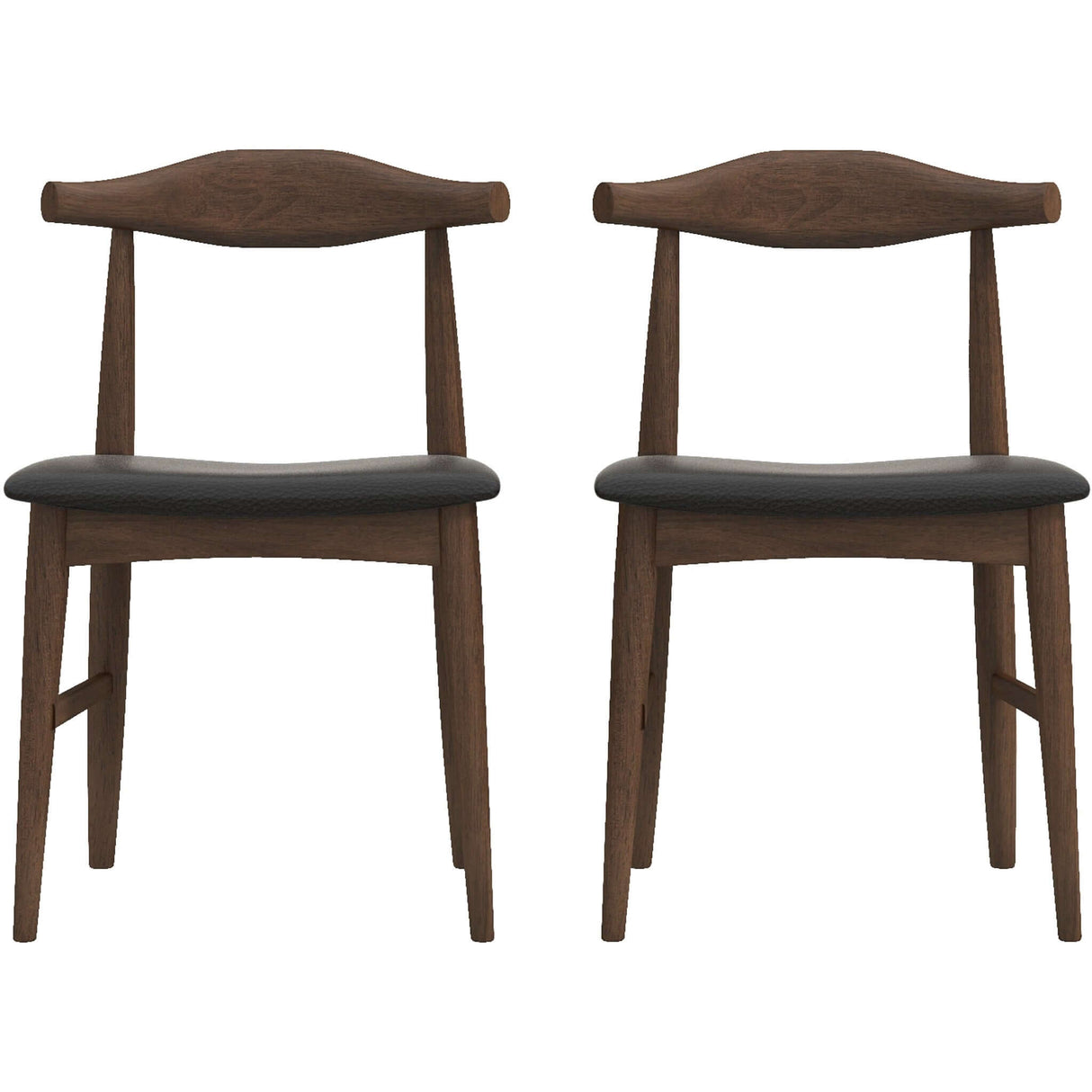 Destiny Dining Chairs (Set of 2) Grey Linen from Midinmod - Luna Furniture