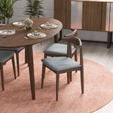 Destiny Dining Chairs (Set of 2) Grey Linen from Midinmod - Luna Furniture