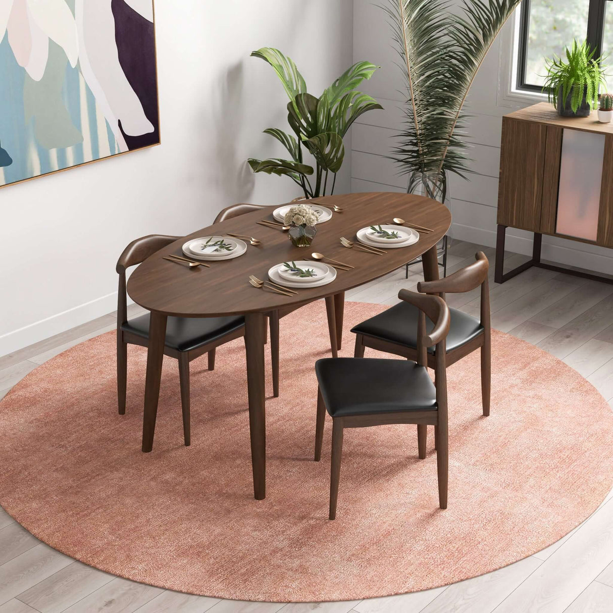 Destiny Dining Chairs (Set of 2) Grey Linen from Midinmod - Luna Furniture