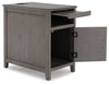 DEVONSTED Gray Chairside End Table - T310-417 - Luna Furniture