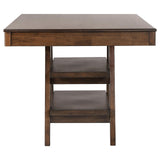 Dewey Brown and Walnut 5-Piece Rectangular Dining Set from Coaster - Luna Furniture