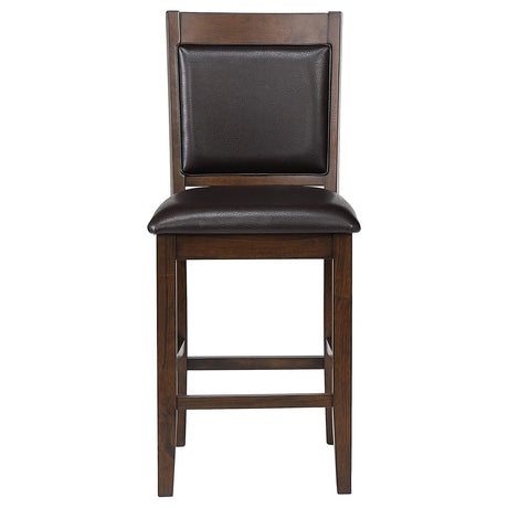 Dewey Brown and Walnut 5-Piece Rectangular Dining Set from Coaster - Luna Furniture