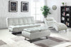 Dilleston Storage Ottoman with Removable Trays White - 300293 - Luna Furniture