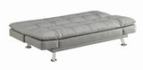 Dilleston Tufted Back Upholstered Sofa Bed Grey - 500096 - Luna Furniture