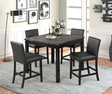 Dior Oynx 5-Piece Counter Height Set from Happy Homes - Luna Furniture