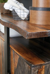 Ditman Gray and Black Server from Coaster - Luna Furniture