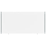 Dobrev Glossy White and Clear 2-Drawer Writing Desk from Coaster - Luna Furniture