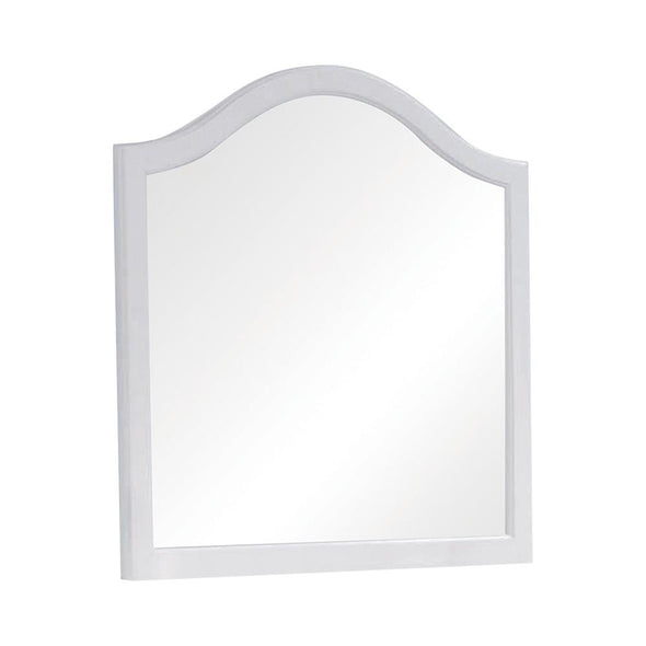 Dominique Dresser Mirror White - 400564 - Luna Furniture