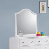 Dominique Dresser Mirror White - 400564 - Luna Furniture