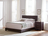 Dorian Brown Upholstered California King Bed from Coaster - Luna Furniture