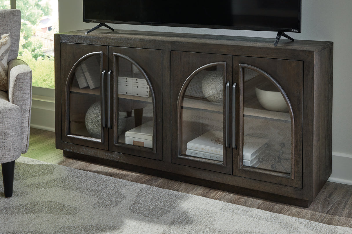 Dreley Grayish Brown Accent Cabinet from Ashley - Luna Furniture