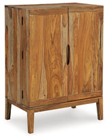 Dressonni Brown Bar Cabinet from Ashley - Luna Furniture
