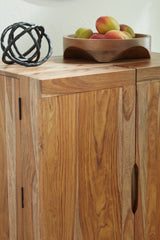 Dressonni Brown Bar Cabinet from Ashley - Luna Furniture