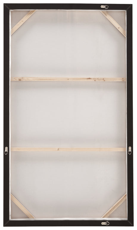 Drewland Black/Brown/Orange Wall Art from Ashley - Luna Furniture