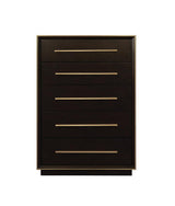 Durango Smoked Peppercorn 5-Drawer Chest from Coaster - Luna Furniture