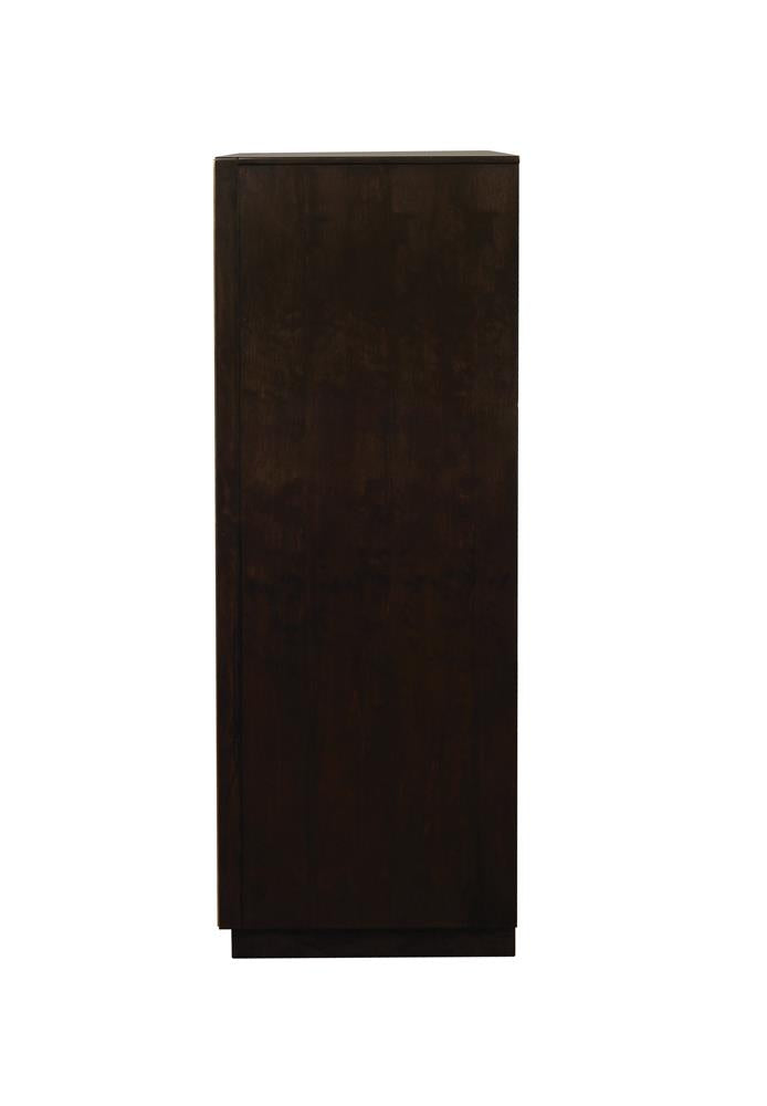 Durango Smoked Peppercorn 5-Drawer Chest from Coaster - Luna Furniture