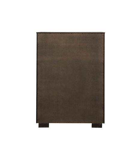 Durango Smoked Peppercorn 5-Drawer Chest from Coaster - Luna Furniture