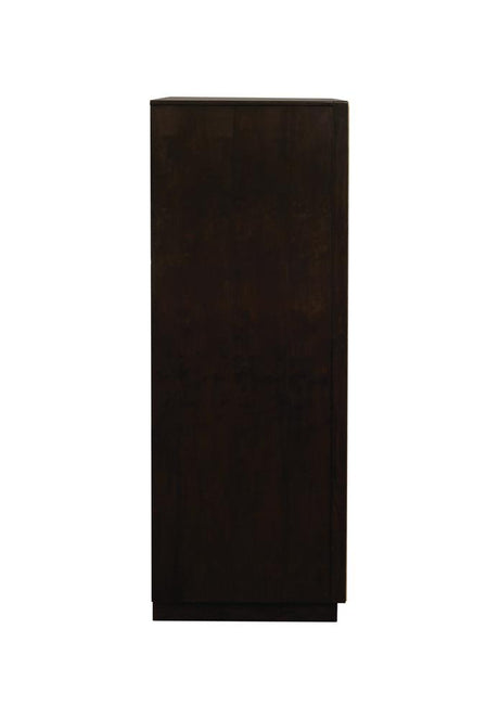 Durango Smoked Peppercorn 5-Drawer Chest from Coaster - Luna Furniture