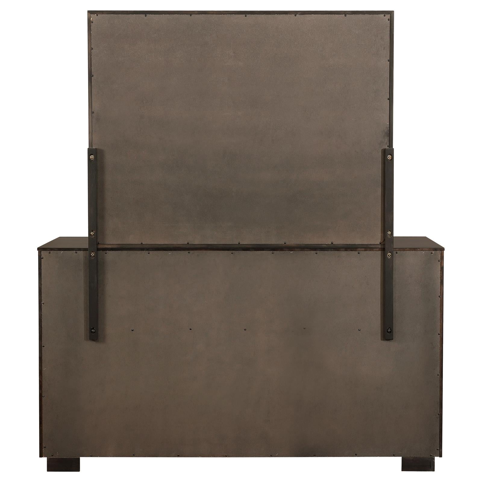 Durango Smoked Peppercorn 8-Drawer Dresser with Mirror from Coaster - Luna Furniture