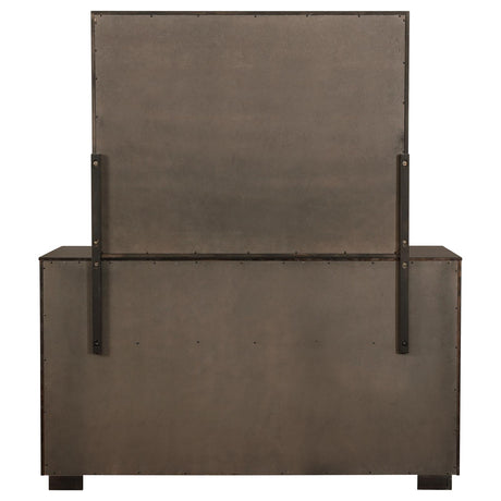 Durango Smoked Peppercorn 8-Drawer Dresser with Mirror from Coaster - Luna Furniture