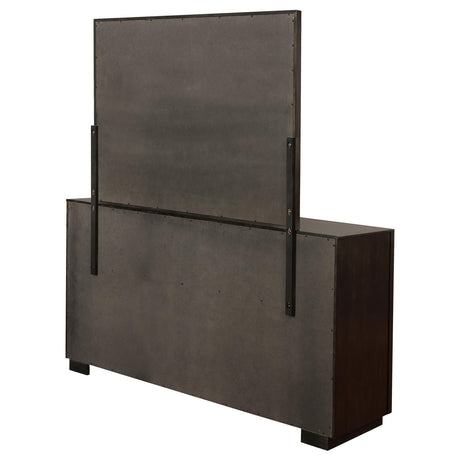 Durango Smoked Peppercorn 8-Drawer Dresser with Mirror from Coaster - Luna Furniture