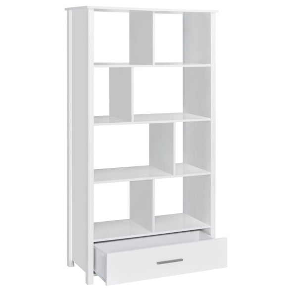 Dylan Rectangular 8-shelf Bookcase - 801574 - Luna Furniture