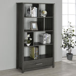 Dylan Rectangular 8-shelf Bookcase - 801577 - Luna Furniture