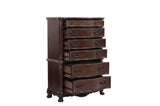 Deryn Park Cherry Sleigh Bedroom Set from Homelegance - Luna Furniture