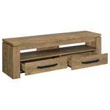 Elkton Mango 2-Drawer Engineered Wood 59" TV Stand from Coaster - Luna Furniture