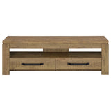 Elkton Mango 2-Drawer Engineered Wood 59" TV Stand from Coaster - Luna Furniture