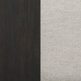 Elliston Backless Counter Height Saddle Bar Stool Dark Grey and Beige (Set of 2) - 121169 - Luna Furniture