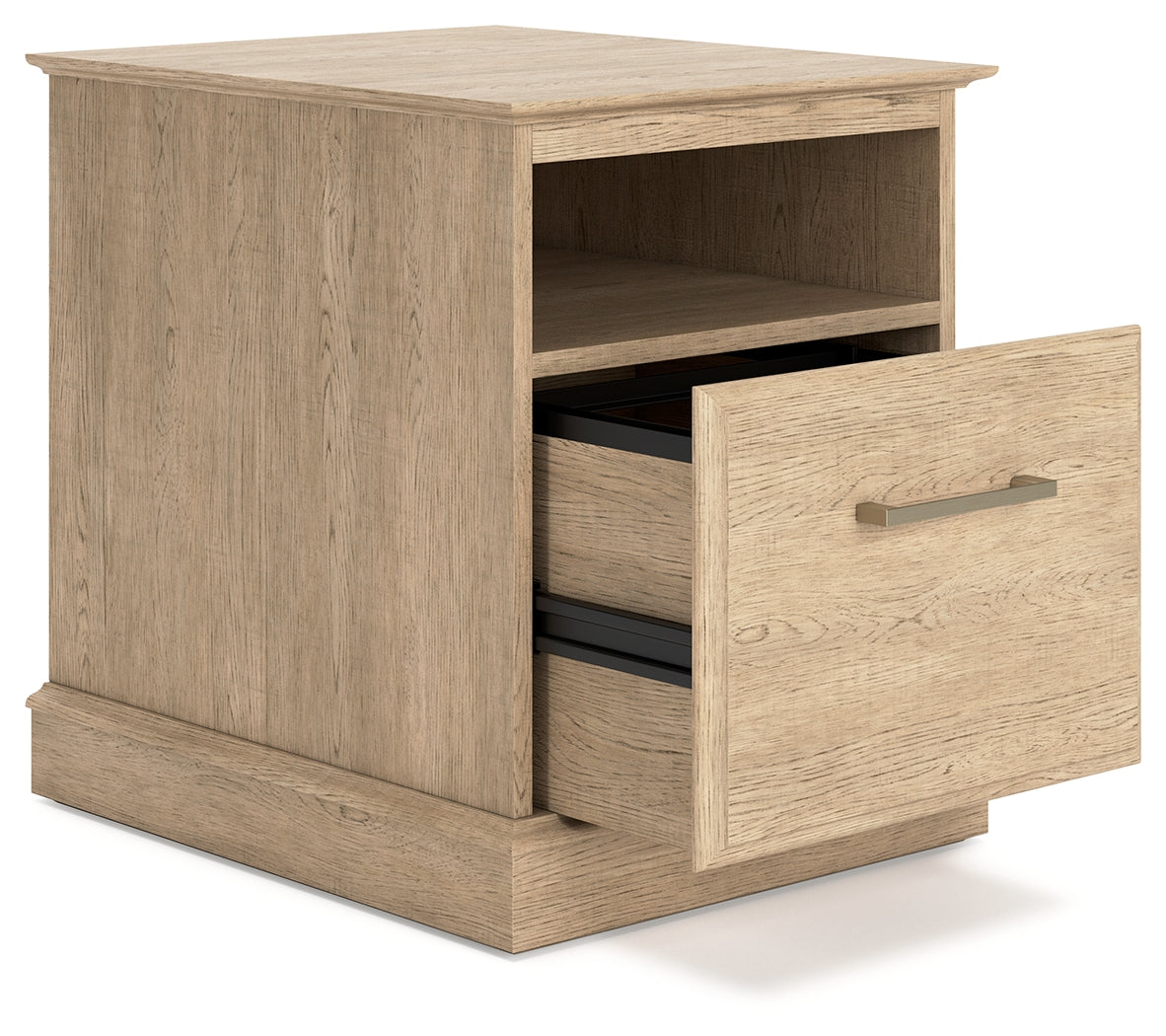 Elmferd Light Brown File Cabinet - H302-12 - Luna Furniture