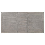 Elodie Gray and Black Rectangular Dining Table with Extension Leaf from Coaster - Luna Furniture