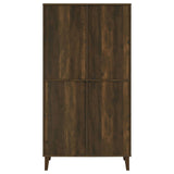 Elouise 4-door Engineered Wood Tall Accent Cabinet Dark Pine - 950335 - Luna Furniture
