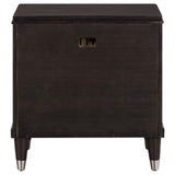 Emberlyn Brown 2-Drawer Nightstand from Coaster - Luna Furniture