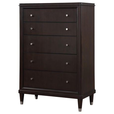 Emberlyn Brown 5-Drawer Bedroom Chest from Coaster - Luna Furniture