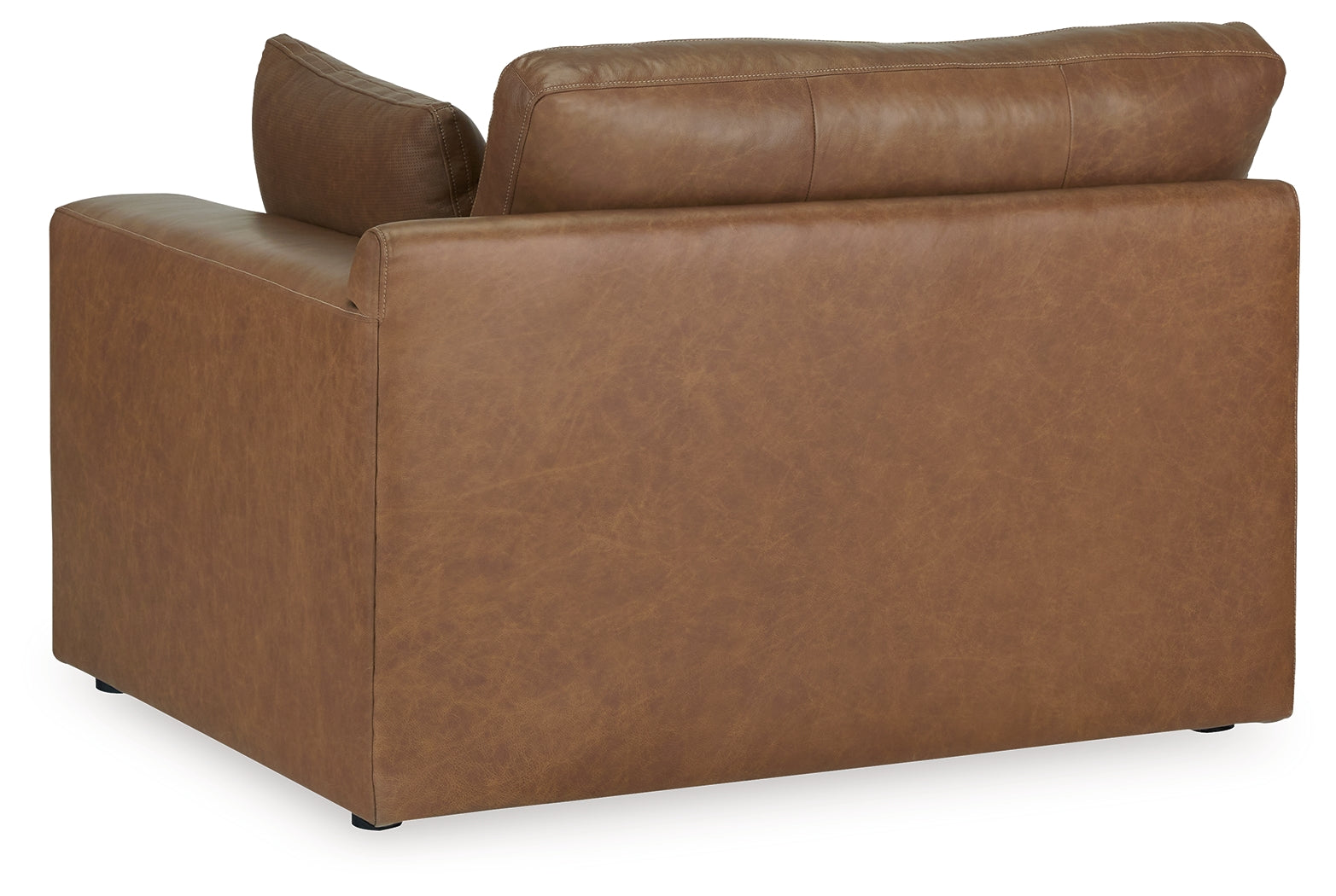 Emilia Caramel Right-Arm Facing Corner Chair from Ashley - Luna Furniture