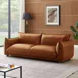 Emma Cognac Leather Sofa from Ashcroft Furniture - Luna Furniture