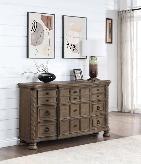 Emmett 9-drawer Dresser Walnut - 224443 - Luna Furniture