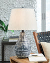 Erivell Taupe/Black Table Lamp (Set of 2) - L204494 - Luna Furniture