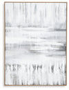 Estonbrook Gray/White Wall Art - A8000378 - Luna Furniture