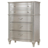 Evangeline 6-Drawer Chest Silver Oak - 223395 - Luna Furniture
