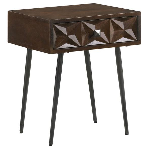 Ezra Rectangular 1-drawer Accent Cabinet - 959539 - Luna Furniture