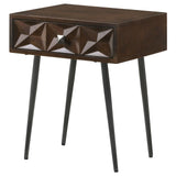 Ezra Rectangular 1-Drawer Accent Cabinet from Coaster - Luna Furniture